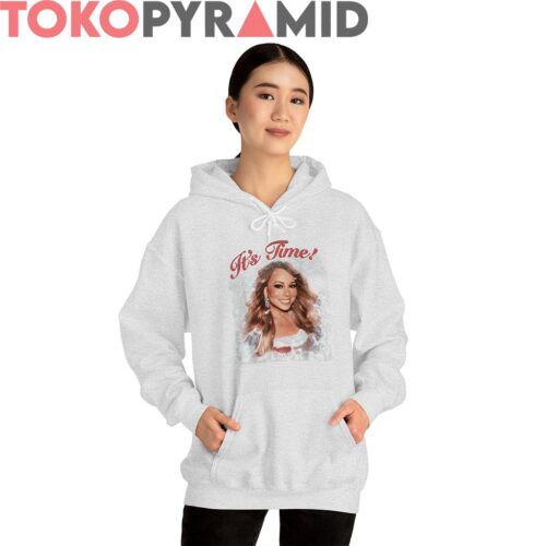 Christmas Mariah Carey Its Time Sweatshirt Christmas Mariah Carey Its Time Sweatshirt