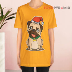 Christmas Santa Pug T shirt
