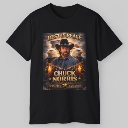 Chuck Norris Rest In Peace Rip T shirt Chuck Norris Rest In Peace Rip T shirt