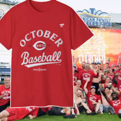 Cincinnati Reds October Baseball 2025 T shirt