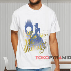 Cinderella Live Like There's No Midnight T shirt White T shirt