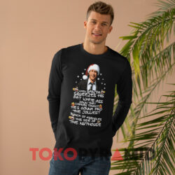 Clark Griswold Christmas Black Long sleeved