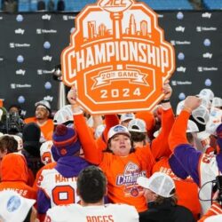 Clemson Tigers 2024 Acc Football Conference Champions 20th Game Clemson Tigers