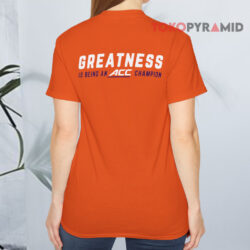 Clemson Tigers 2024 Acc Football Conference Champions 20th Game T shirt Back