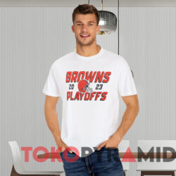 Cleveland Browns 2023 Nfl Playoffs T shirt White T Shirt