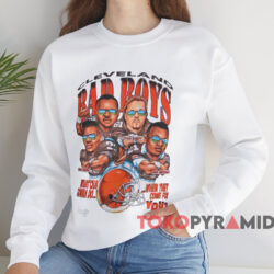 Cleveland Browns Bad Boys T-shirt 4 Cleveland Browns Bad Boys T shirt White Sweatshirt