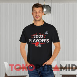 Cleveland Browns Dawg Pound 2023 Nfl Playoffs T shirt Black T shirt