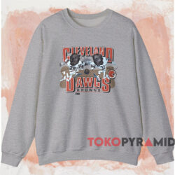 Cleveland Browns Dawg Pound Dixon Minnifield Shirt 4 Cleveland Browns Dawg Pound Dixon Minnifield Shirt Grey Sweatshirt