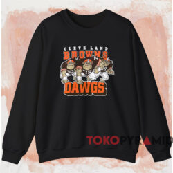 Cleveland Browns Dawg Shirt 4 Cleveland Browns Dawg Shirt Black Sweatshirt