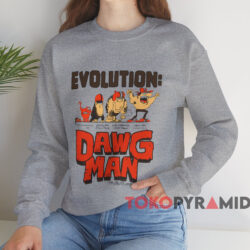 Cleveland Browns Evolution Of Dawg Man Shirt 4 Cleveland Browns Evolution Of Dawg Man Shirt Grey Sweatshirt