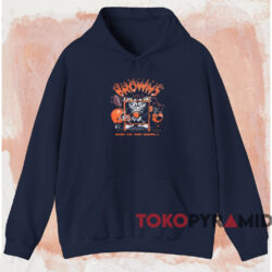 Cleveland Browns Taz Bad To The Bone Shirt 2 Cleveland Browns Taz Bad To The Bone Shirt Navy Hoodie