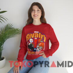 Cleveland Browns VS Pittsburgh Steelers The Rivalry T-shirt 3 Cleveland Browns Vs Pittsburgh Steelers The Rivalry T shirt Red Sweatshirt
