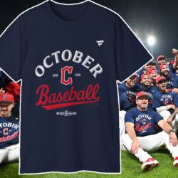 Cleveland Guardians 2025 Mlb Postseason T shirt