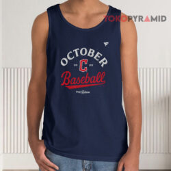 Cleveland Guardians 2025 MLB Postseason Shirt 2 Cleveland Guardians 2025 Mlb Postseason Tank Top