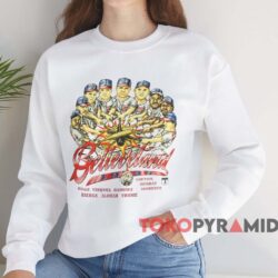 Cleveland Indians 1995 Believeland Shirt White Sweatshirt