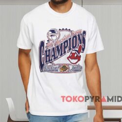 Cleveland Indians 1997 American League Champions Shirt White T shirt