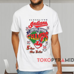 Cleveland Indians 5 For The Tribe Shirt White T shirt