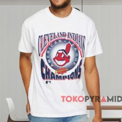 Cleveland Indians American League Champions Shirt White T shirt