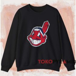 Cleveland Indians Chief Wahoo Vintage Logo Shirt 4 Cleveland Indians Chief Wahoo Vintage Logo Shirt Black Sweatshirt