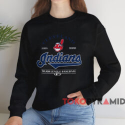 Cleveland Indians Major League Baseball Shirt 3 Cleveland Indians Major League Baseball Shirt Black Sweatshirt