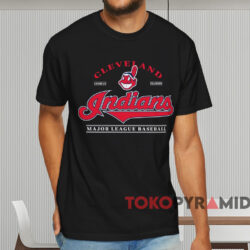 Cleveland Indians Major League Baseball Shirt Black T shirt
