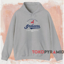 Cleveland Indians Major League Baseball Shirt 2 Cleveland Indians Major League Baseball Shirt Grey Hoodie