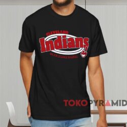 Cleveland Indians Major Leguage Baseball Shirt 1 Cleveland Indians Major Leguage Baseball Shirt Black T shirt