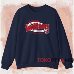 Cleveland Indians Major Leguage Baseball Shirt 4 Cleveland Indians Major Leguage Baseball Shirt Navy Sweatshirt