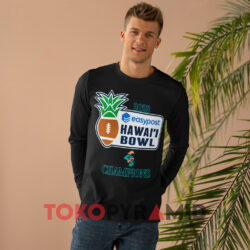 Coastal Carolina Chanticleers 2023 EasyPost Hawai'i Bowl Champions Shirt 4 Coastal Carolina Chanticleers 2023 Easypost Hawai'i Bowl Champions Black Long sleeved