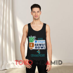 Coastal Carolina Chanticleers 2023 EasyPost Hawai'i Bowl Champions Shirt 2 Coastal Carolina Chanticleers 2023 Easypost Hawai'i Bowl Champions Black Tank Top