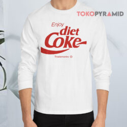 Coca-Cola Enjoy Diet Coke Trademarks Shirt 4 Coca cola Enjoy Diet Coke Trademarks Long sleeved