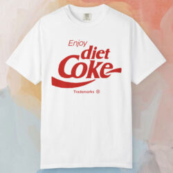 Coca cola Enjoy Diet Coke Trademarks T shirt