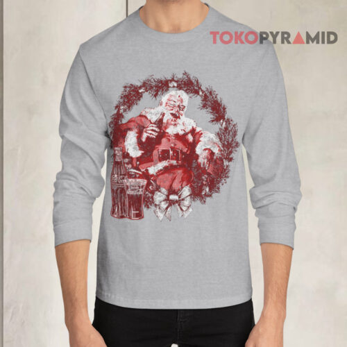 Coca cola Santa Christmas Vintage Long sleeved Coca cola Santa Christmas Vintage Long sleeved