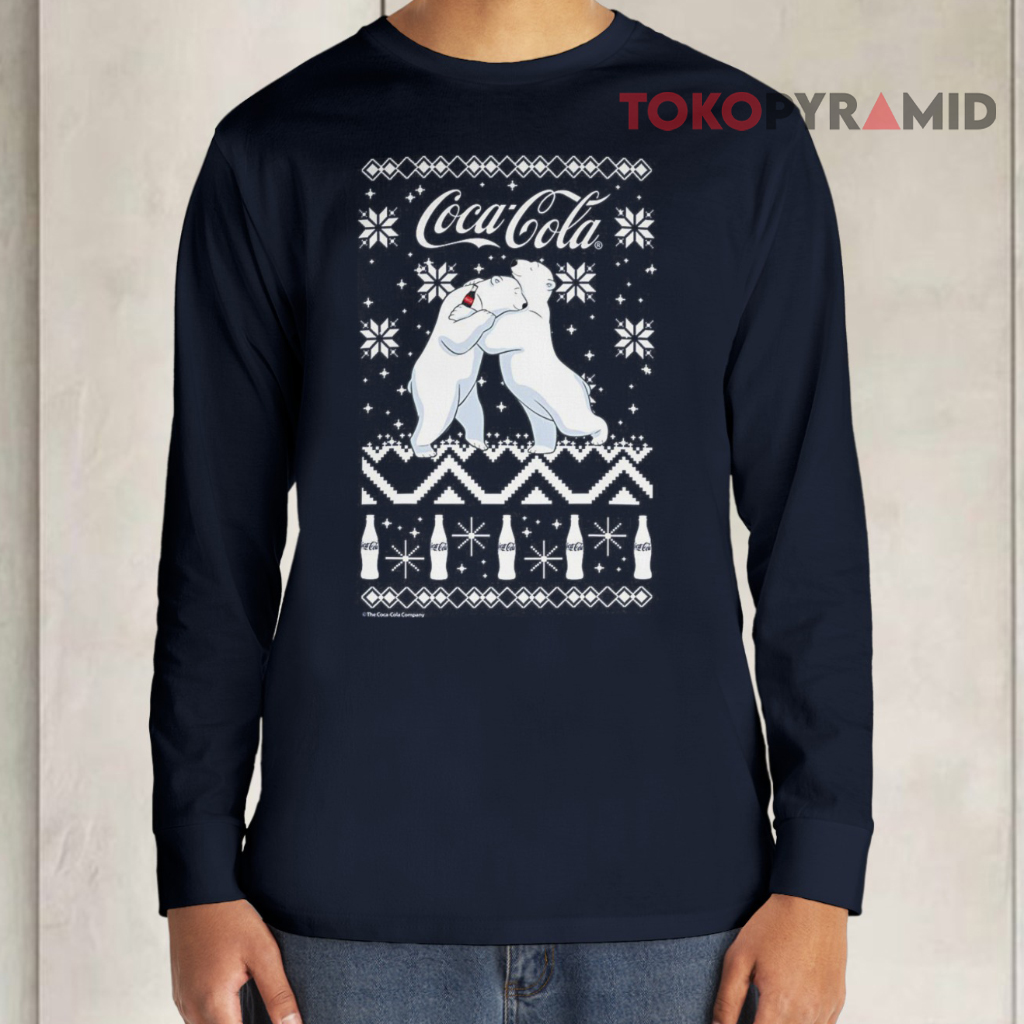 Coca cola Ugly Polar Bear Hug Long sleeved Coca cola Ugly Polar Bear Hug Long sleeved