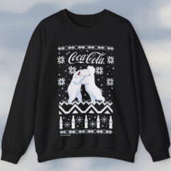 Coca cola Ugly Polar Bear Hug Sweatshirt