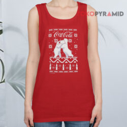 Coca-Cola Ugly Polar Bear Hug Sweatshirt 2 Coca cola Ugly Polar Bear Hug Tank Top