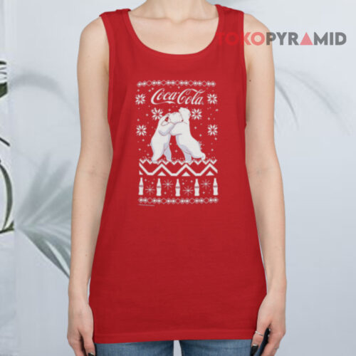 Coca cola Ugly Polar Bear Hug Tank Top Coca cola Ugly Polar Bear Hug Tank Top