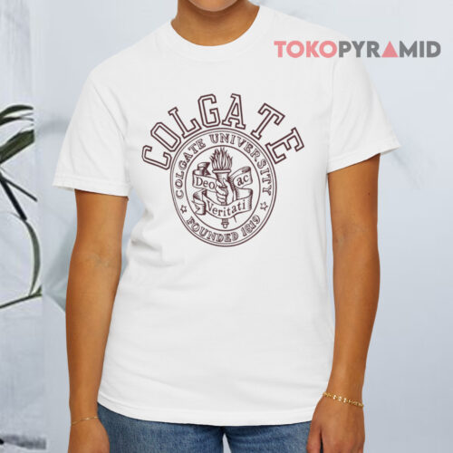 Colgate University Founded 1819 White T shirt