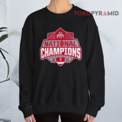 College Football Playoff 2025 National Champions Ohio State Champion Logo Shirt 3 College Football Playoff 2025 National Champions Ohio State Champion Logo Sweatshirt