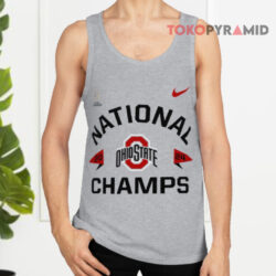 College Football Playoff 2025 National Champions Ohio State Tank Top