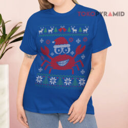 Crab Santa Ugly Christmas T shirt