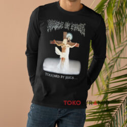 Cradle Of Filth Touched By Jesus Black Long sleeved