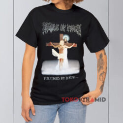 Cradle Of Filth Touched By Jesus Black T shirt