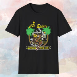 Cu Salute Lorado Vs Notre Dame Shirt Black T shirt