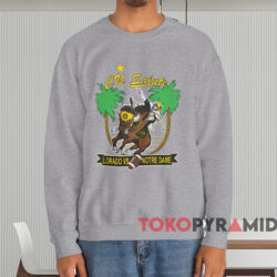 CU Salute Lorado Vs Notre Dame Shirt 4 Cu Salute Lorado Vs Notre Dame Shirt Grey Sweatshirt