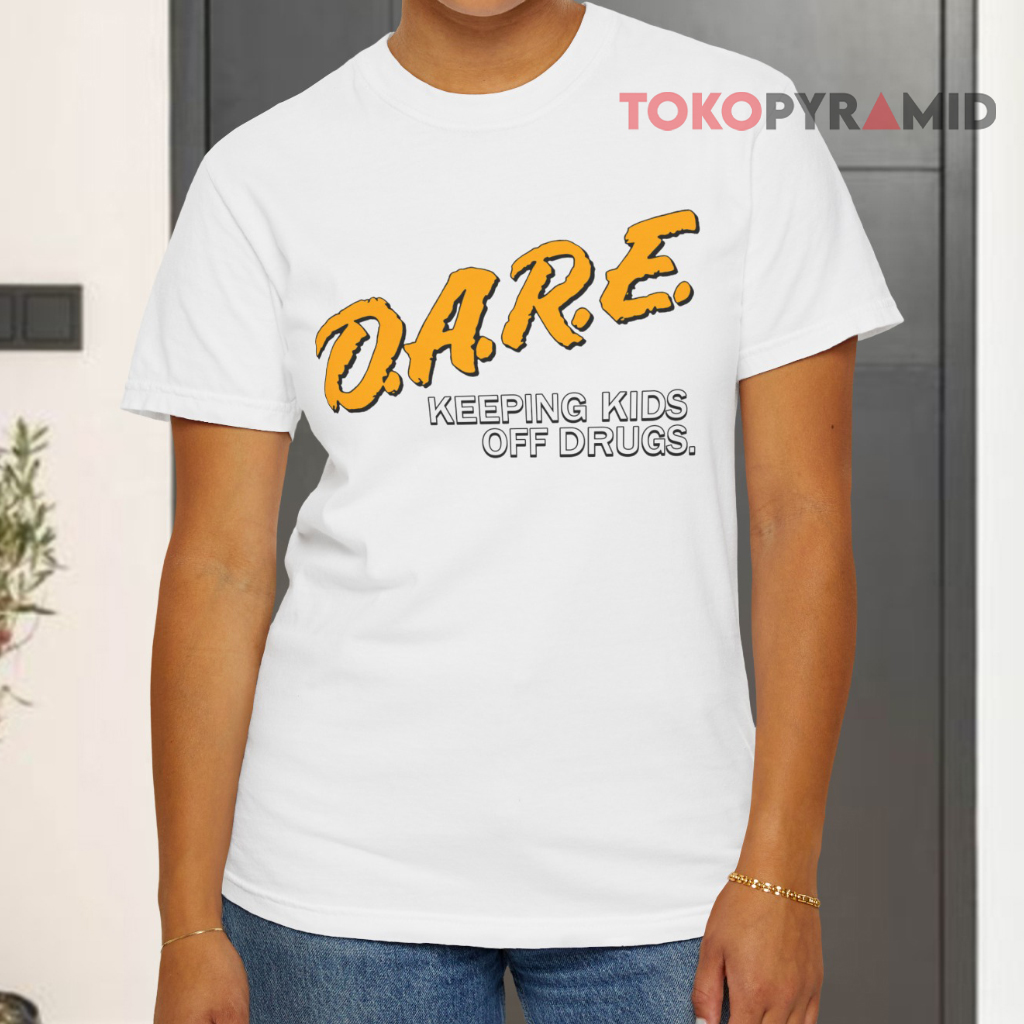 D a r e Keeping Kids Off Drugs White T shirt D a r e Keeping Kids Off Drugs White T shirt