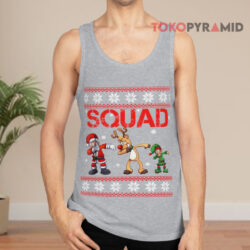 Dabbing Squad Ugly Christmas Sweatshirt 3 Dabbing Squad Ugly Christmas Tank Top