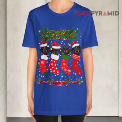 Dachshund In Socks Christmas Sweatshirt 2 Dachshund In Socks Christmas T shirt