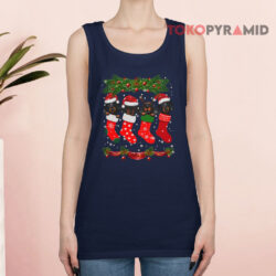Dachshund In Socks Christmas Sweatshirt 3 Dachshund In Socks Christmas Tank Top