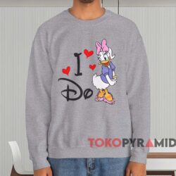 Daisy Duck I Do T-shirt 4 Daisy Duck I Do T shirt Grey Sweatshirt